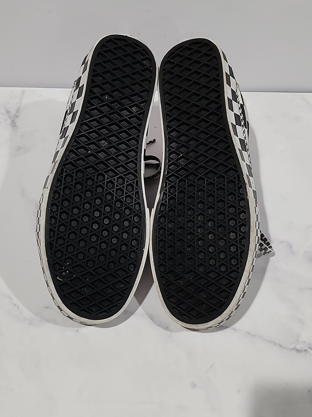 Vans Checkered Black and White Sneakers - Picture 5 of 7
